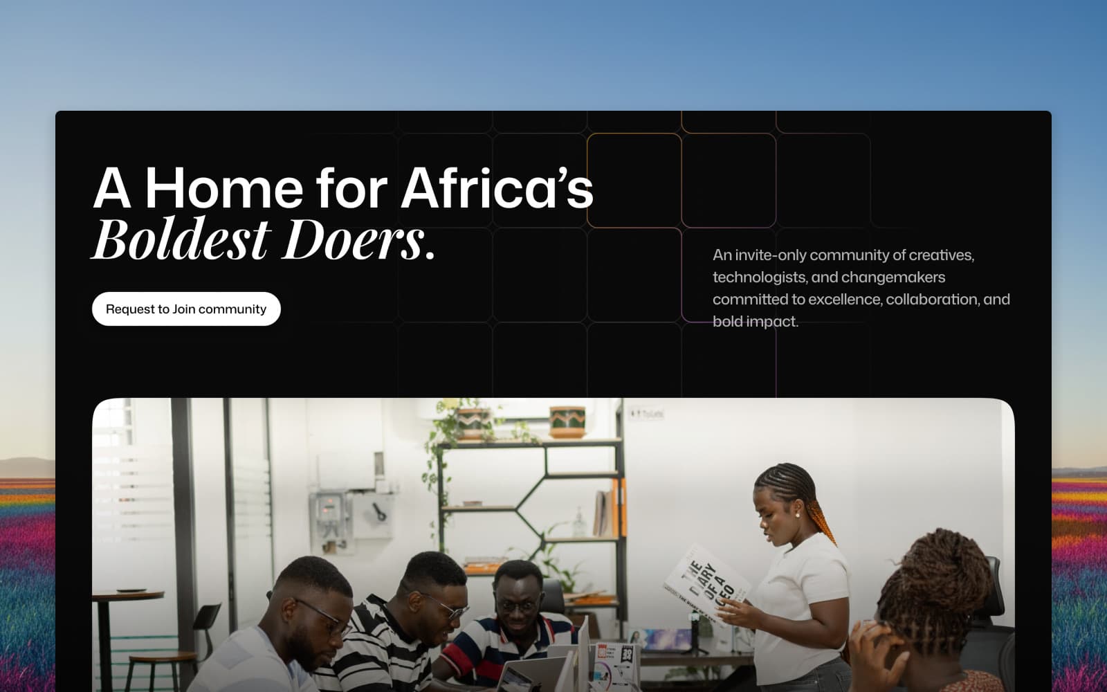 BoldeShift community — A Home for Africa's Boldest Doers